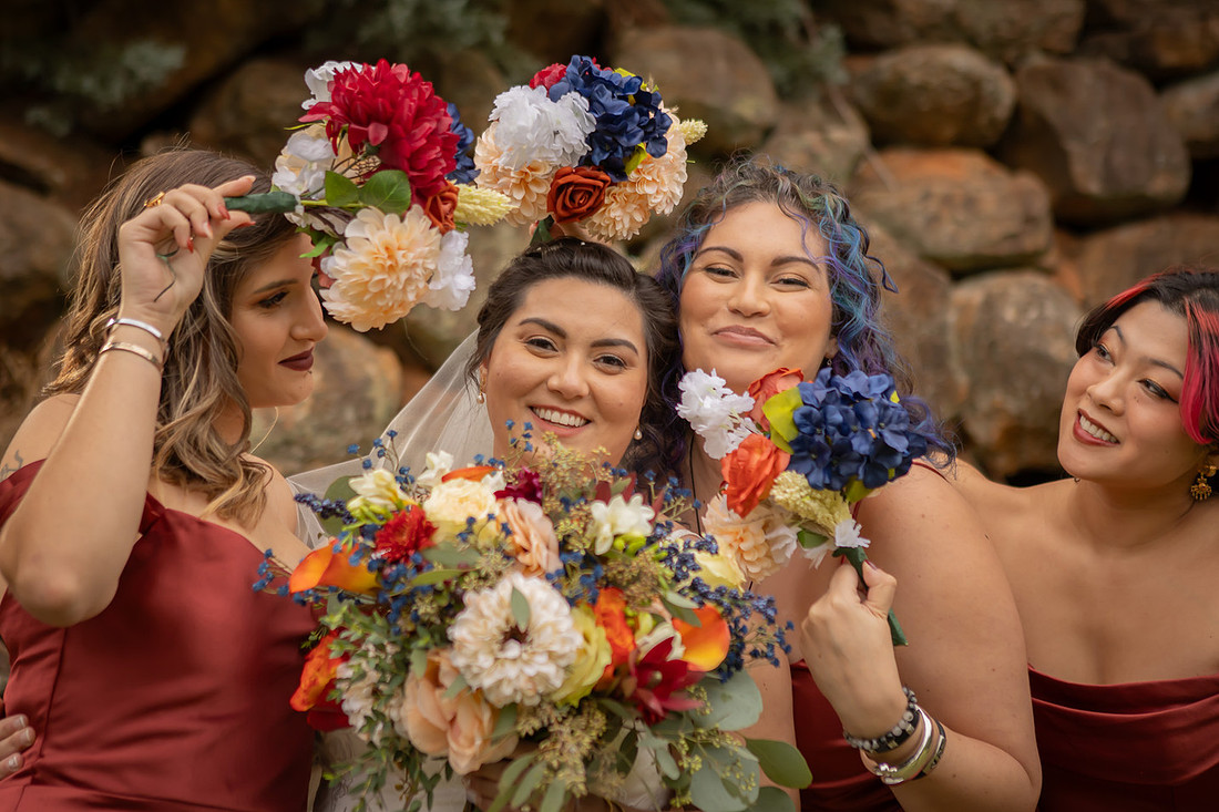 Bridal Party Group Photos Greenville SC Wedding Photographer