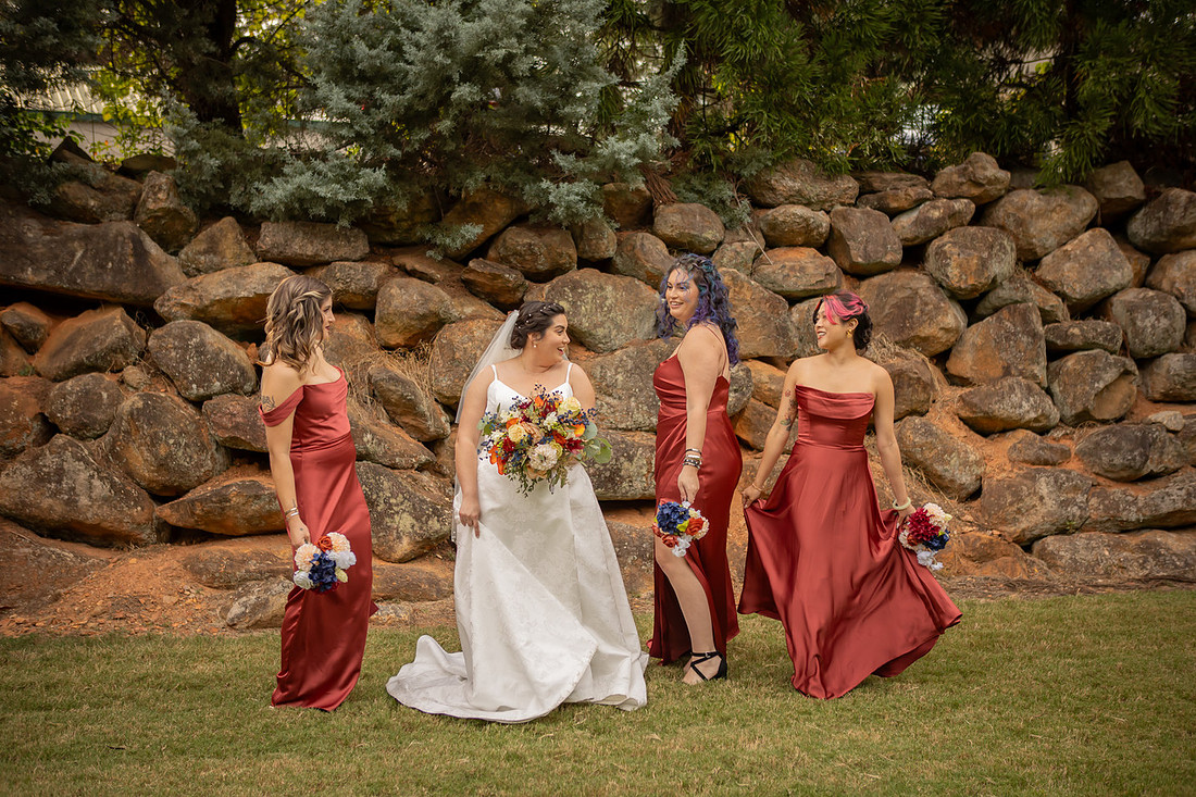 Bridal Party Group Photos Greenville SC Wedding Photographer