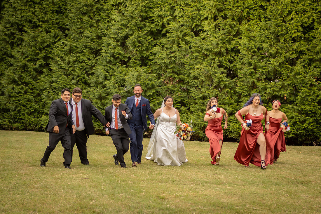 Bridal Party Group Photos Greenville SC Wedding Photographer