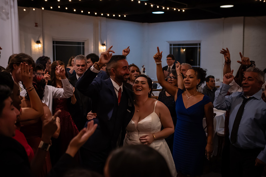Dance Party Photography | Greenville SC Wedding Photographer