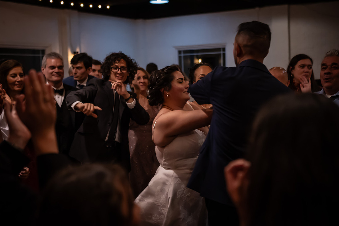 Dance Party Photography | Greenville SC Wedding Photographer
