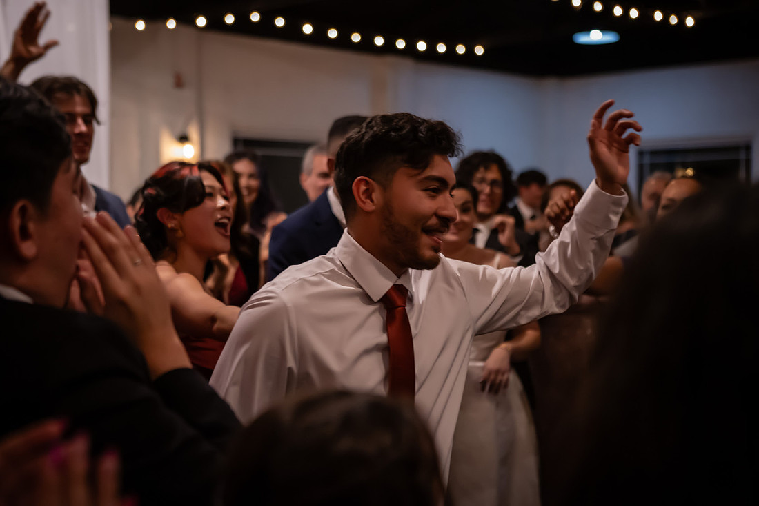 Dance Party Photography | Greenville SC Wedding Photographer