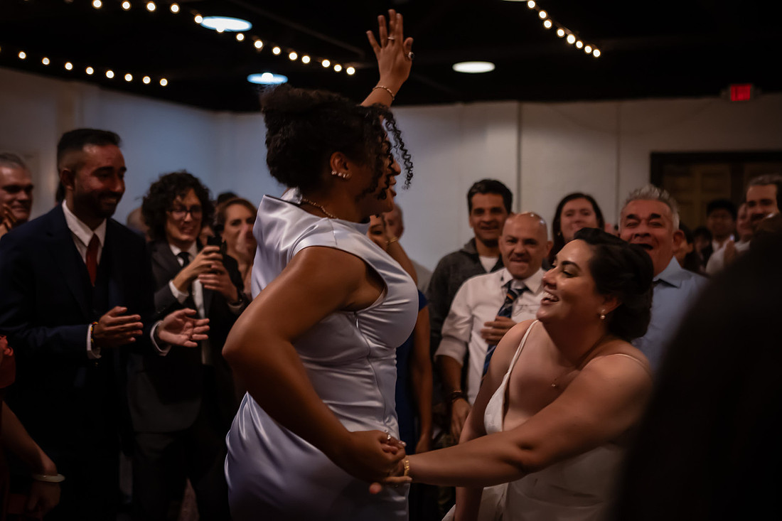 Dance Party Photography | Greenville SC Wedding Photographer