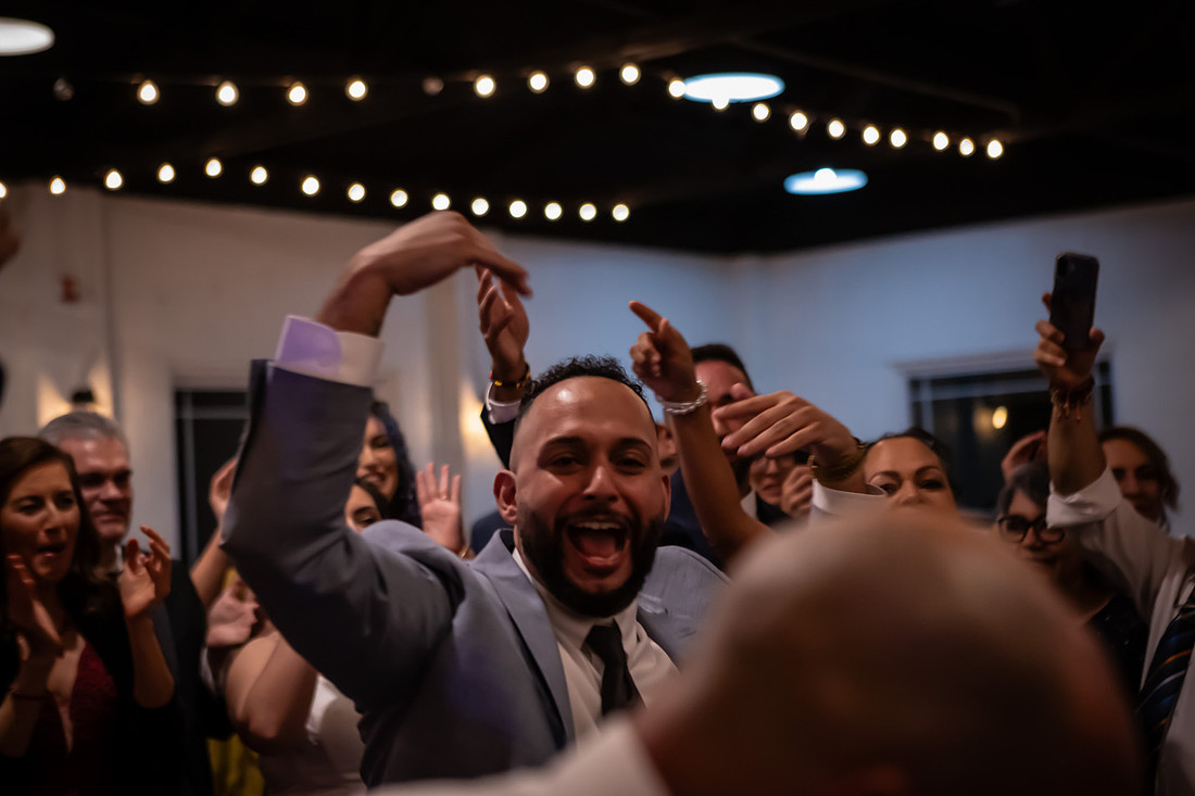 Dance Party Photography | Greenville SC Wedding Photographer