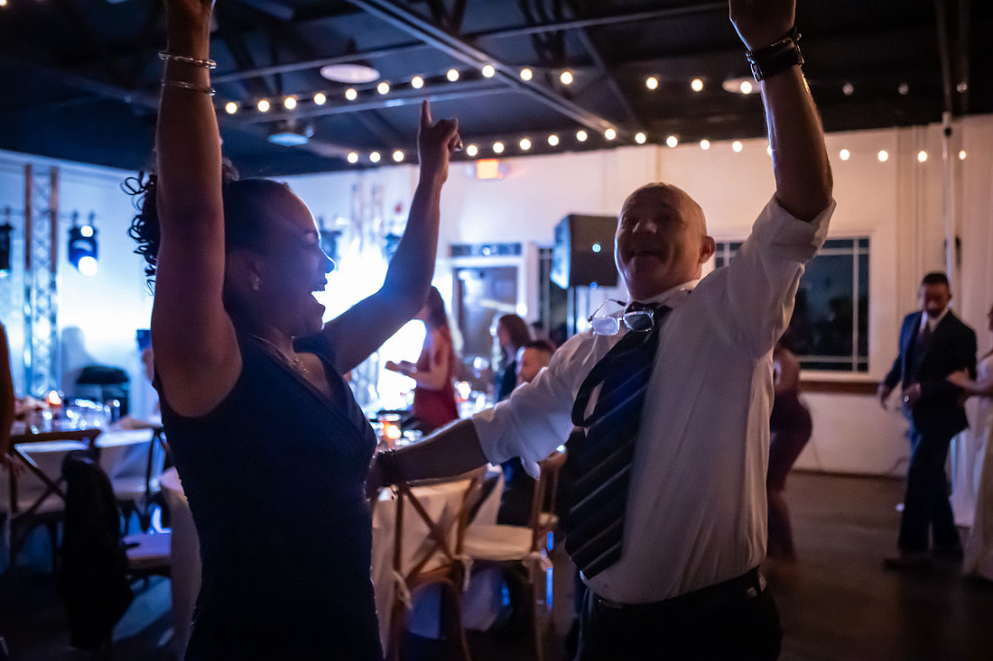 Dance Party Photography | Greenville SC Wedding Photographer