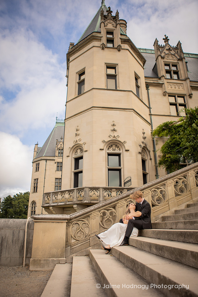 Asheville Photographer Engagement Photos at the Biltmore