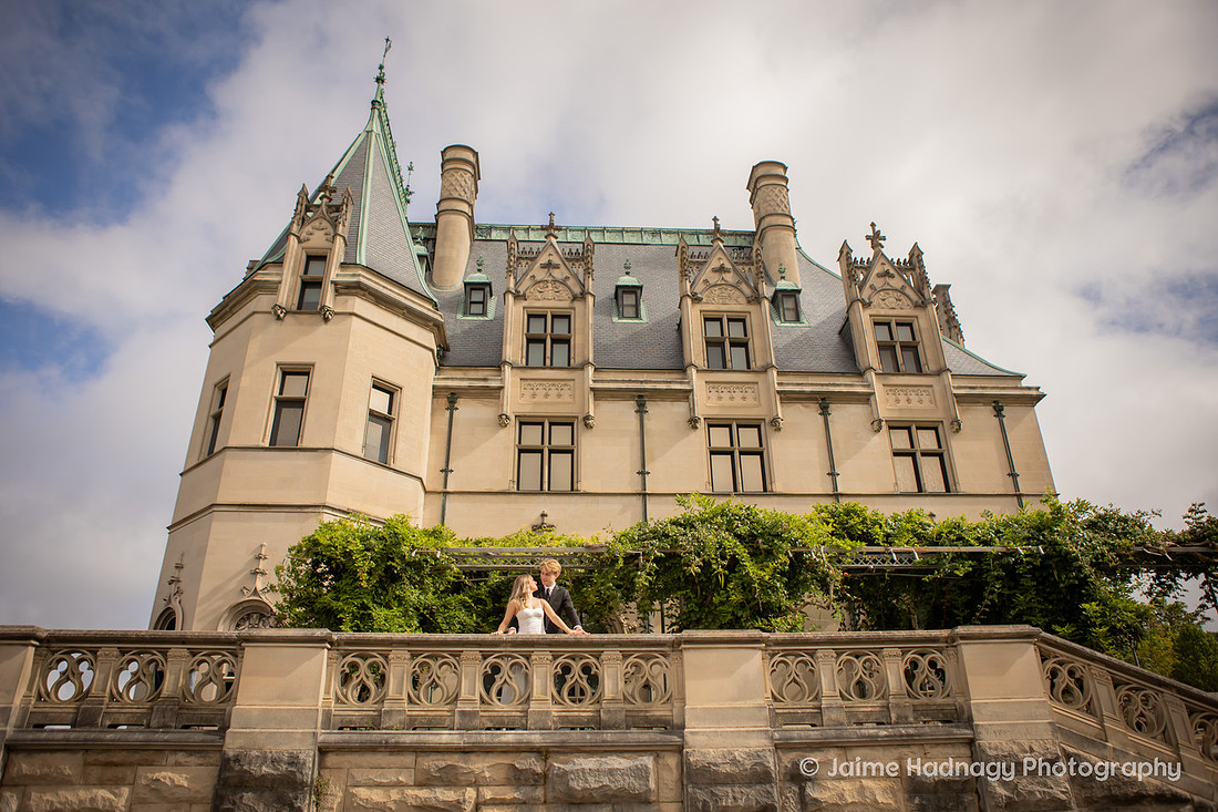 Asheville Photographer Engagement Photos at the Biltmore