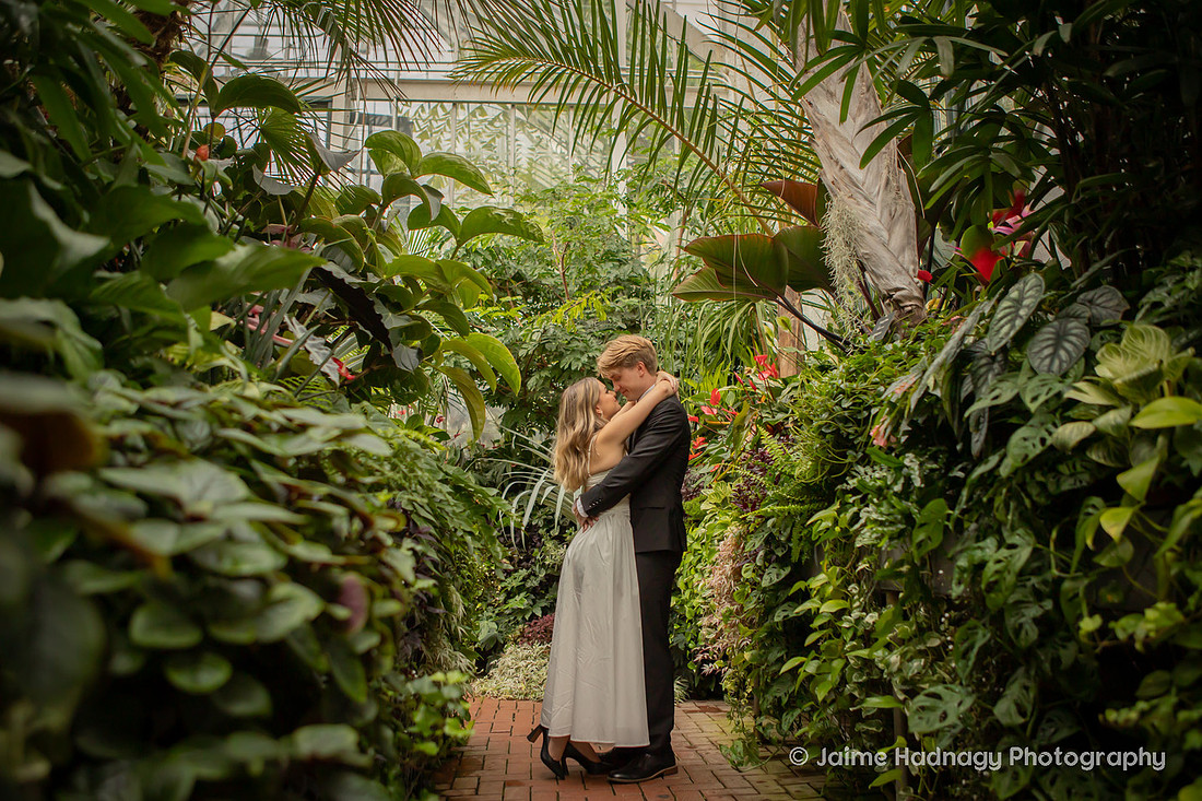 Asheville Photographer Engagement Photos at the Biltmore