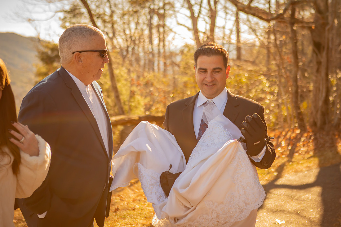 Adventure Wedding in the Mountains with Family | Asheville Elopement Photographer
