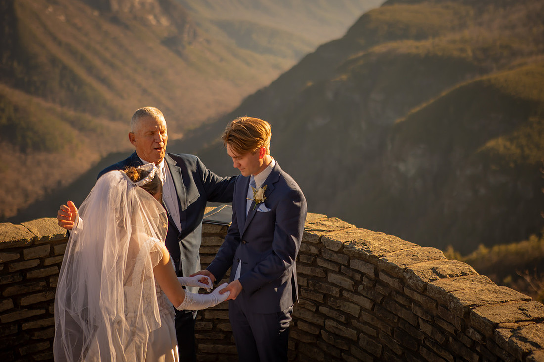 Asheville Elopement | Mountain Wedding in Linville
