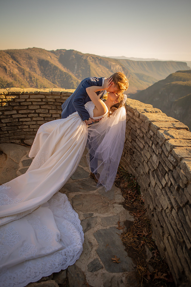 Epic Mountain View Adventure Elopement in Western NC