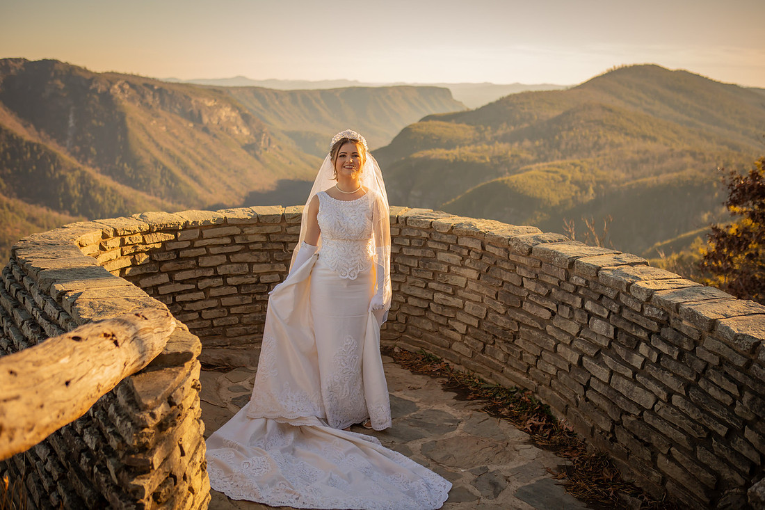 Epic Mountain View Adventure Elopement in Western NC