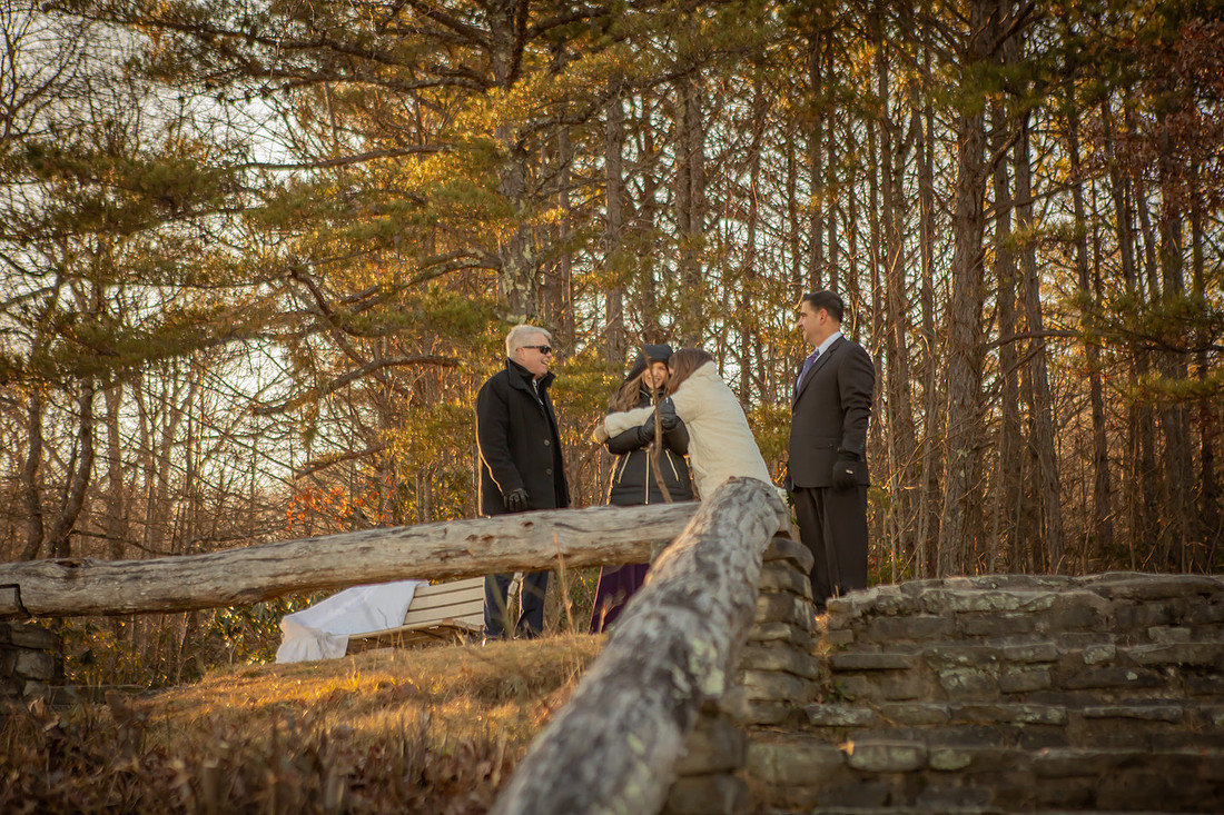 Epic Mountain View Adventure Elopement in Western NC