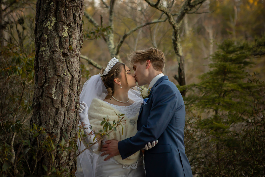 Epic Mountain View Adventure Elopement in Western NC