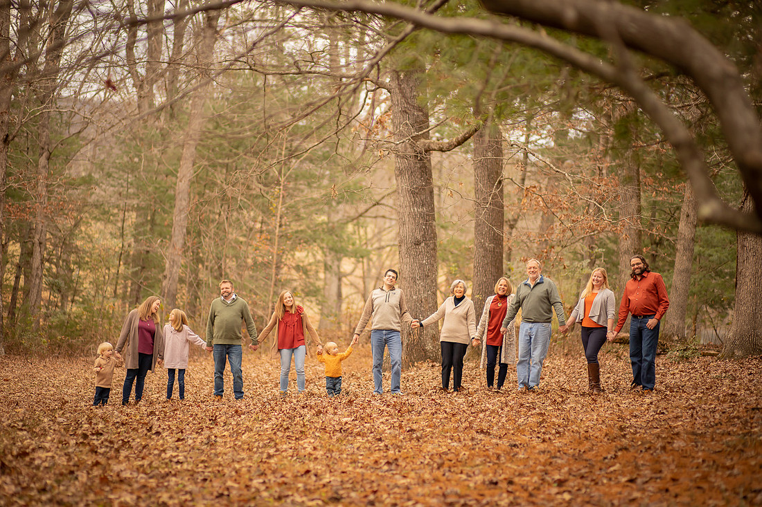 Outdoor Fall Family Photos | Asheville Portrait Photographer Lifestyle