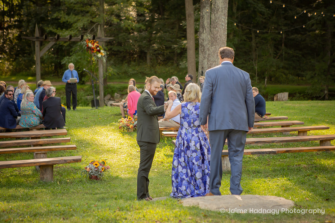 Asheville Wedding Photographer Outdoor Ceremony Photos