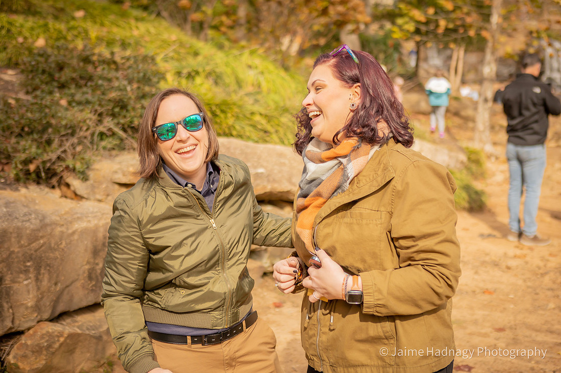Proposing to girlfriend at Falls Park Greenville