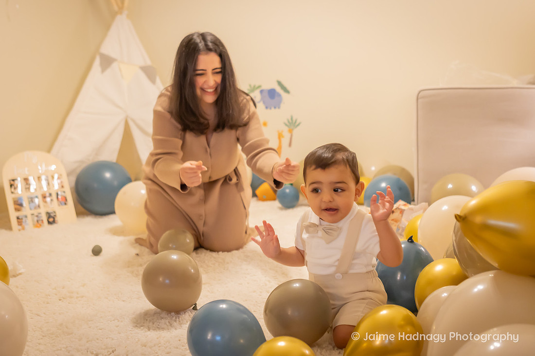 One Year Old Baby Photoshoot | WNC Baby Photographer