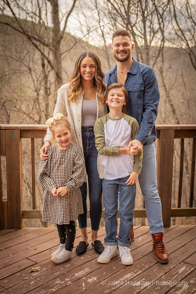 Family Photos at Cabin in Old Fort NC | Asheville Photographer