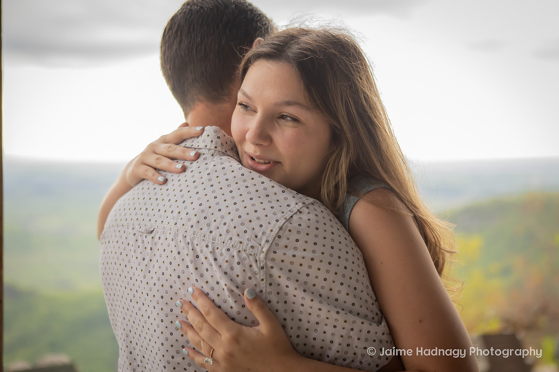 Propose to your girlfriend at Pretty Place Fred W. Symmes Chapel | Engagement Photographer
