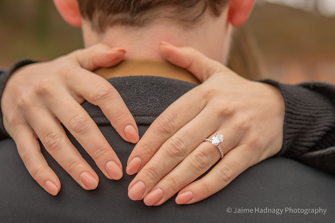 Winter Proposal in the rose garden at Biltmore House | Asheville Photography