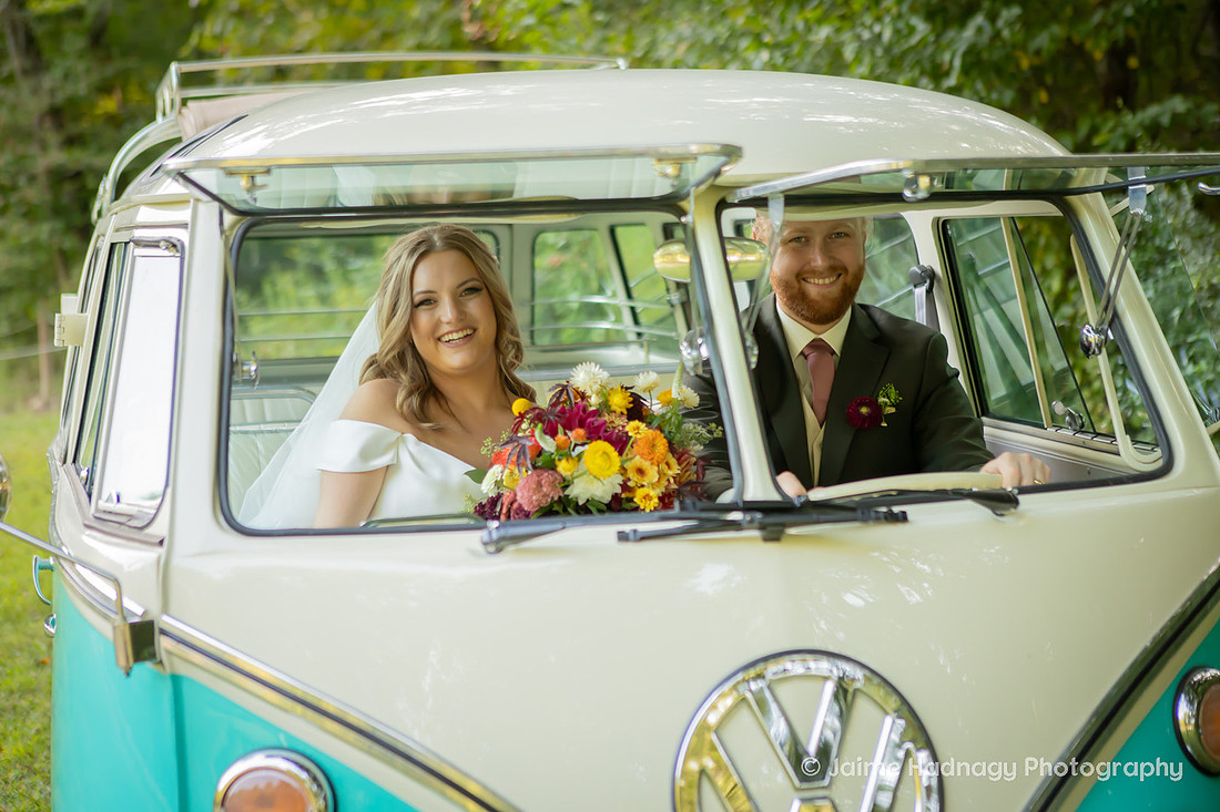 Asheville Photographer Retro Wedding