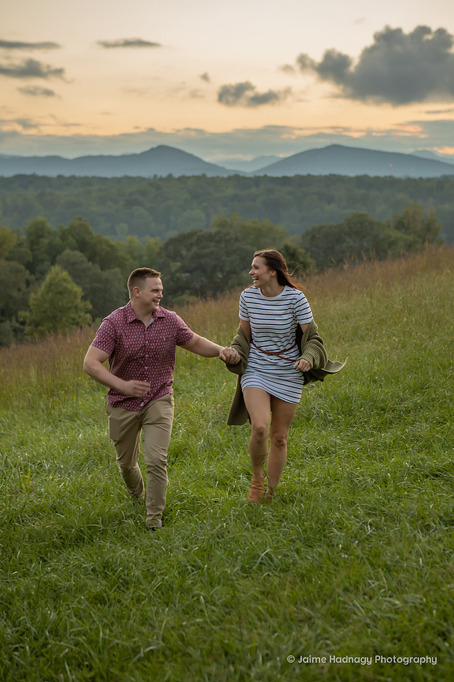 Asheville Engagement Photos at The Biltmore Estate
