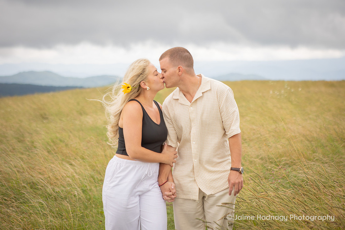 Romantic Hiking Proposal | Asheville Engagement Photographer