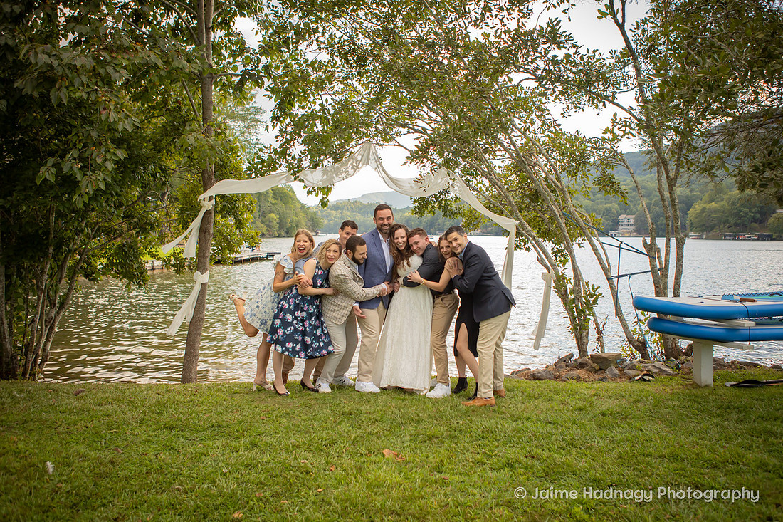 Group Shots After Wedding Family Photos