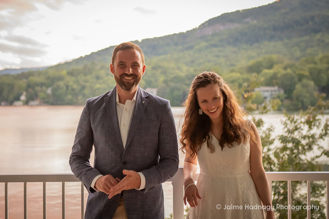 Bride and Groom Sunset Portraits | Wedding Photographer