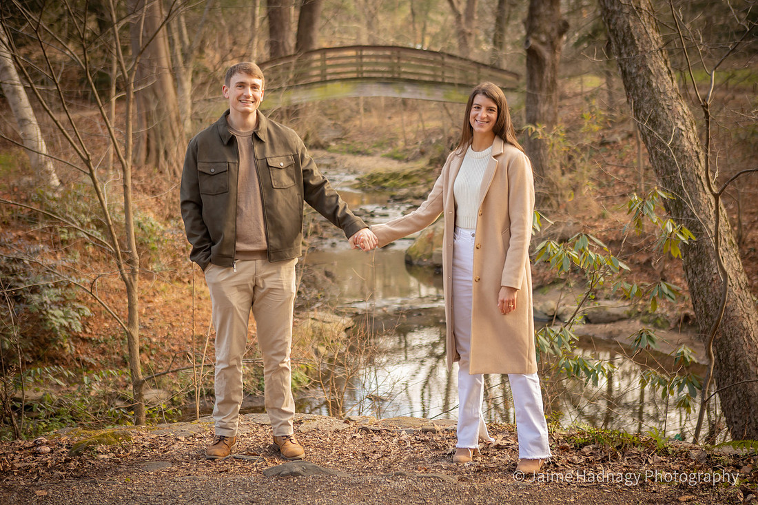 Engagement Photos at The Botanical Gardens in Asheville