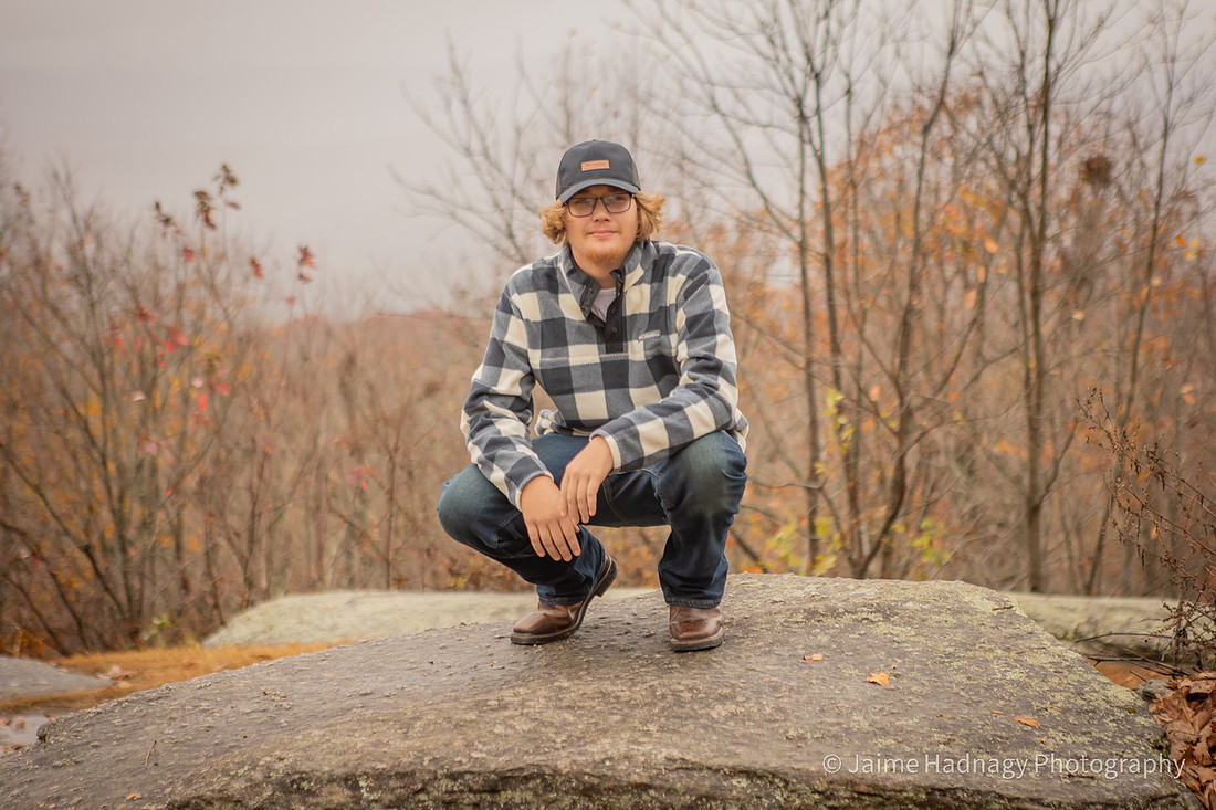 Senior Photo Shoot Outdoors | Hendersonville Portrait Photographer