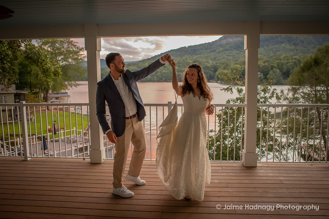 Bride and Groom Sunset Portraits | Wedding Photographer