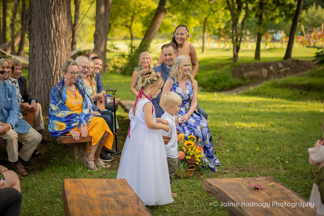 Asheville Wedding Photographer Outdoor Ceremony Photos