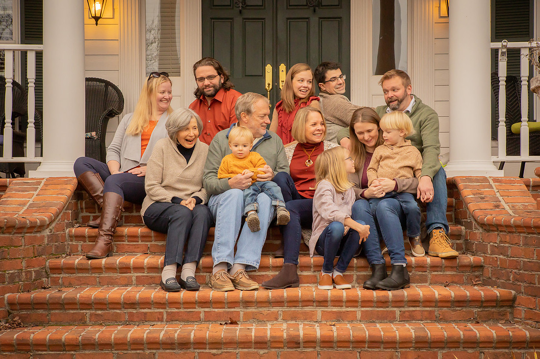 Outdoor Fall Family Photos | Asheville Portrait Photographer Lifestyle