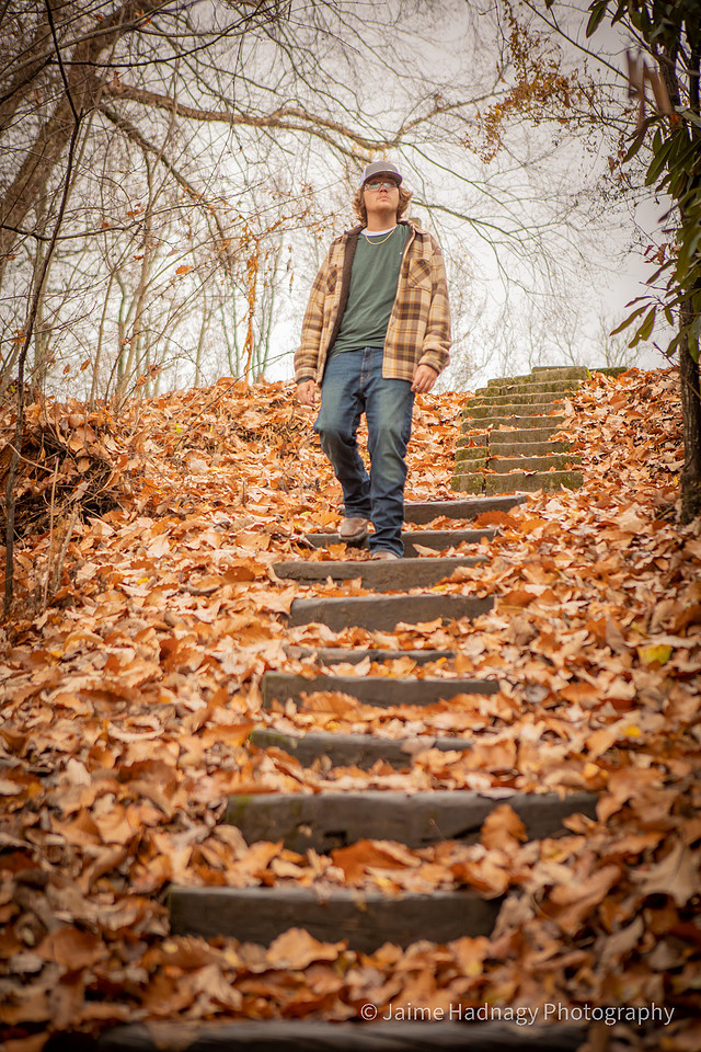 Senior Photo Shoot Outdoors | Hendersonville Portrait Photographer