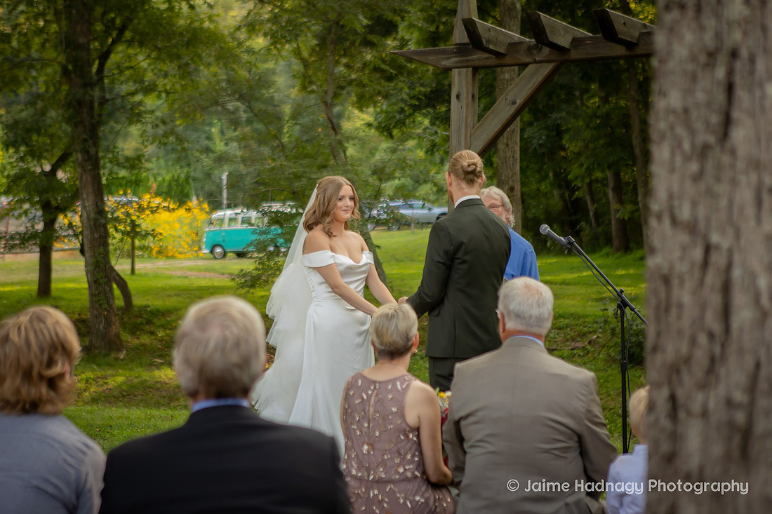 Asheville Wedding Photographer Outdoor Ceremony Photos