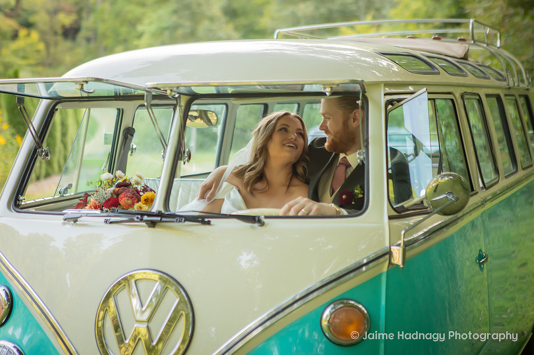 Asheville Photographer Retro Wedding