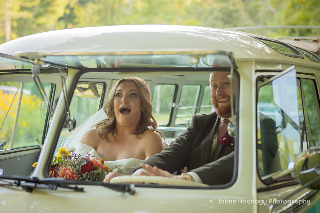 Asheville Photographer Retro Wedding