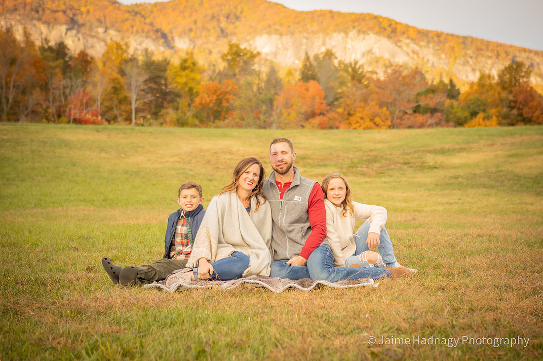 Fun Family Photoshoot Fall | Black Mountain NC Photographer at Lake Lure