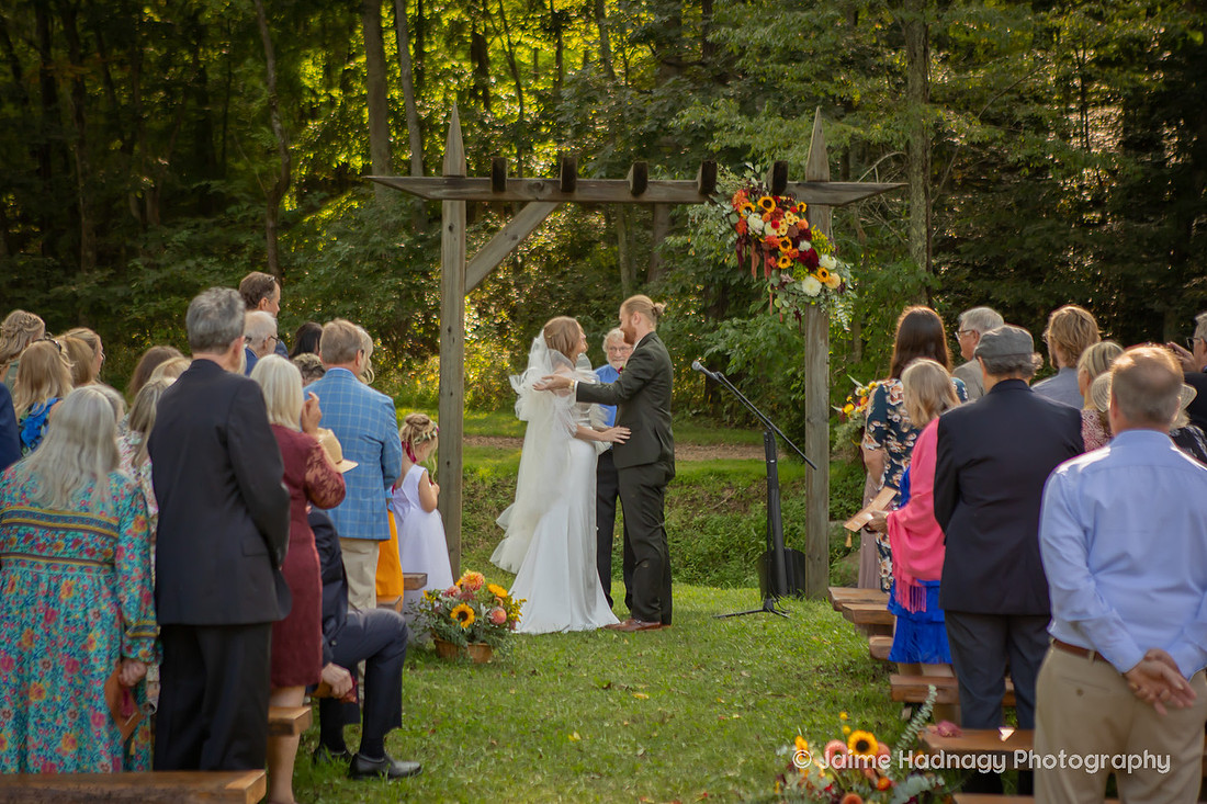 Asheville Wedding Photographer Outdoor Ceremony Photos