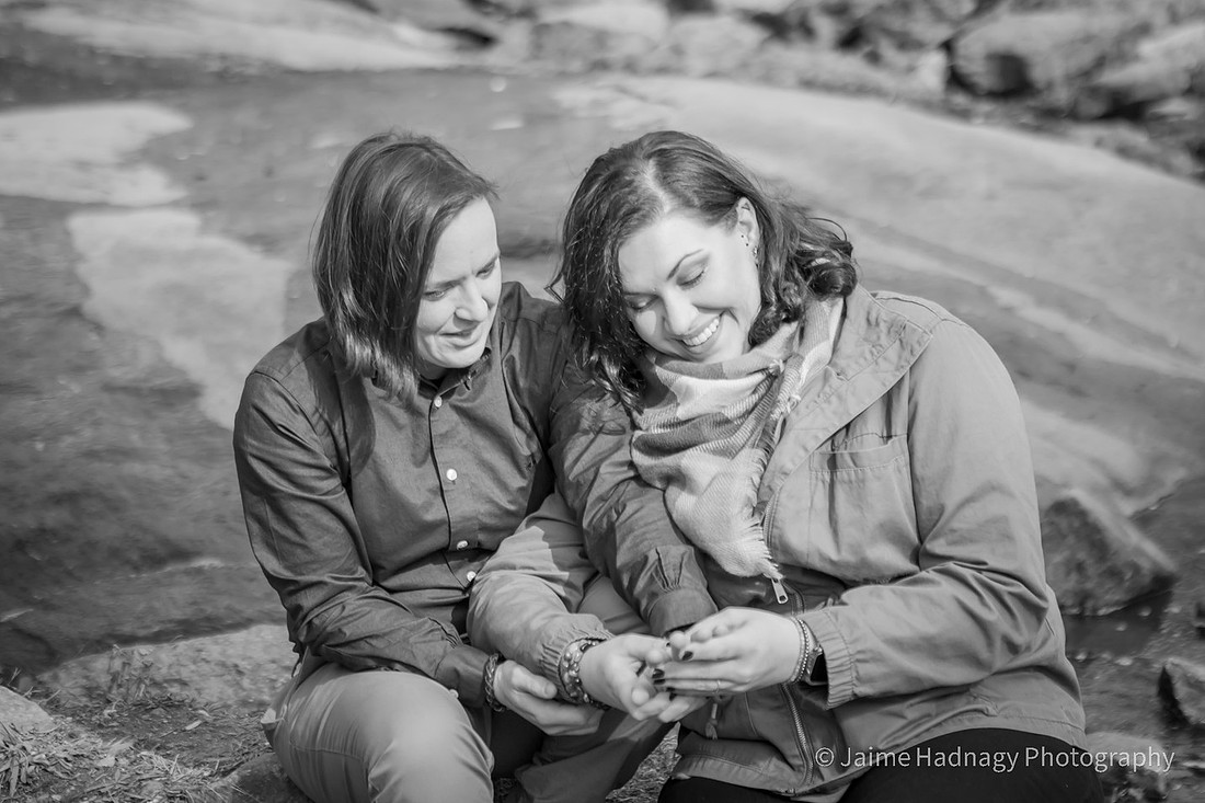 Engagement Session at Falls Park Greenville | Asheville Photographer