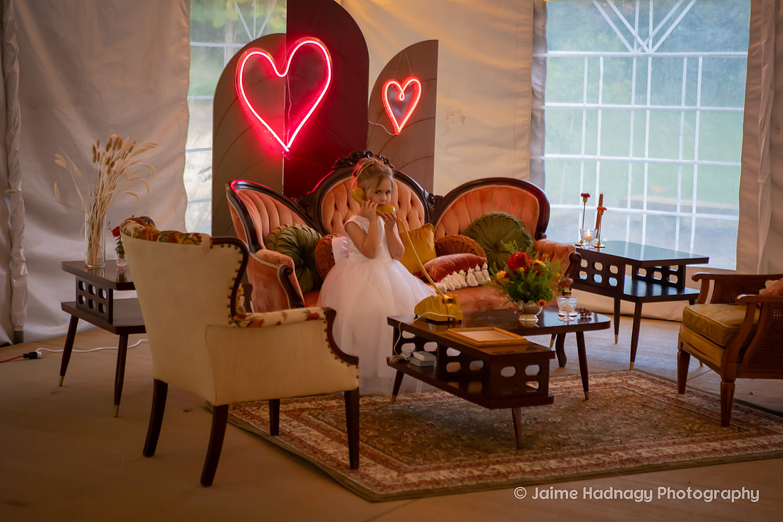 Asheville Wedding Photographer | Retro Theme Wedding