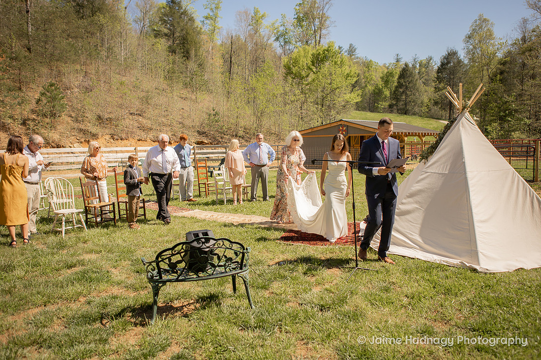 Small Intimate Wedding | Asheville Photographer