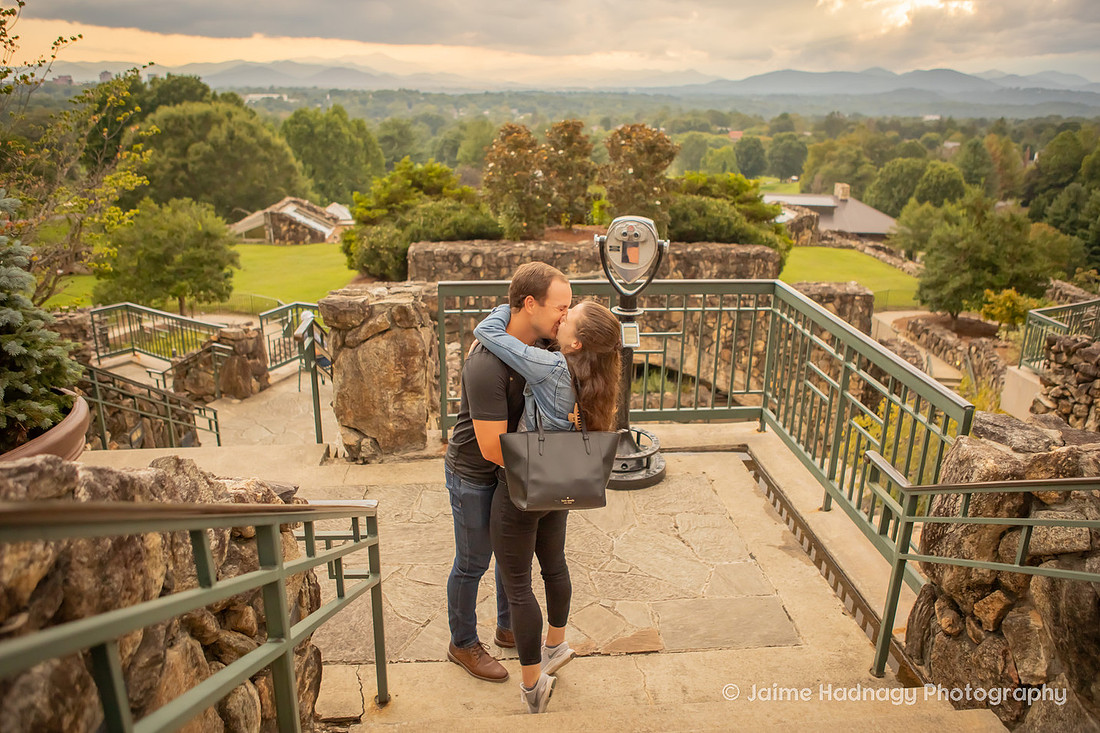 Getting Engaged at The Grove Park Inn | Asheville Proposal Photography