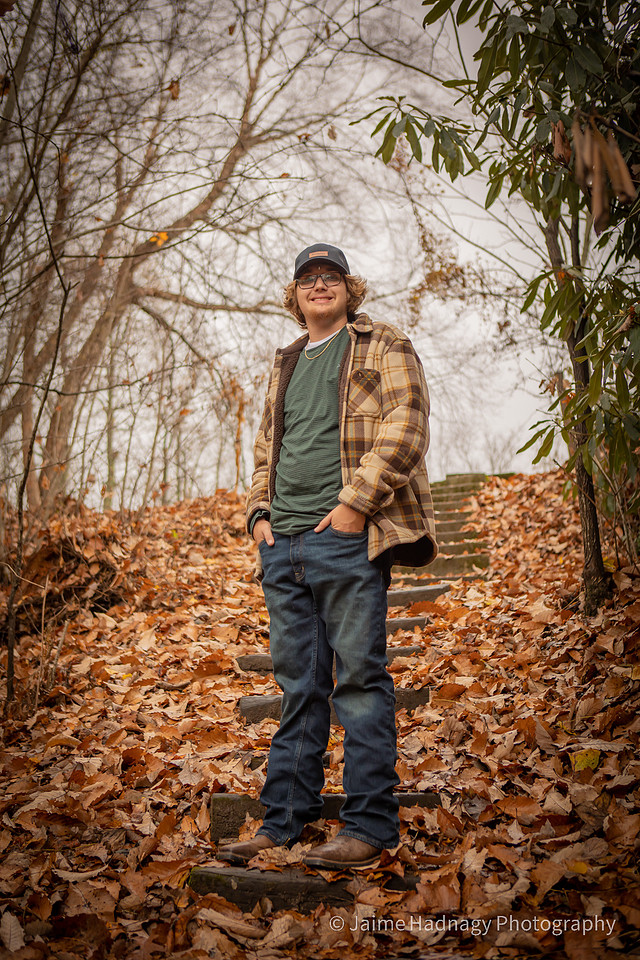 Senior Photo Shoot Outdoors | Hendersonville Portrait Photographer