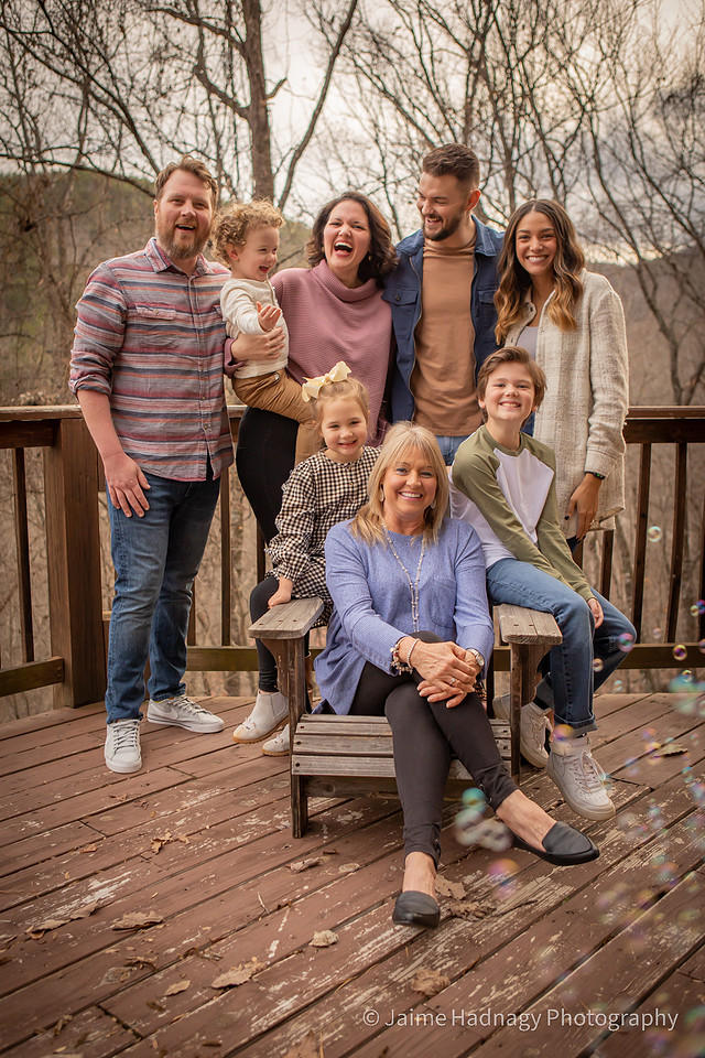 Family Photos at Cabin in Old Fort NC | Asheville Photographer