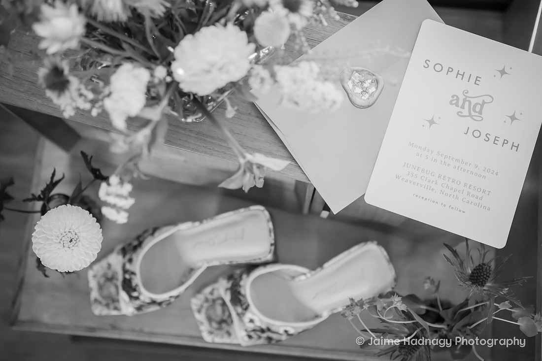 Wedding Detail Photos at JuneBug Retro Resort