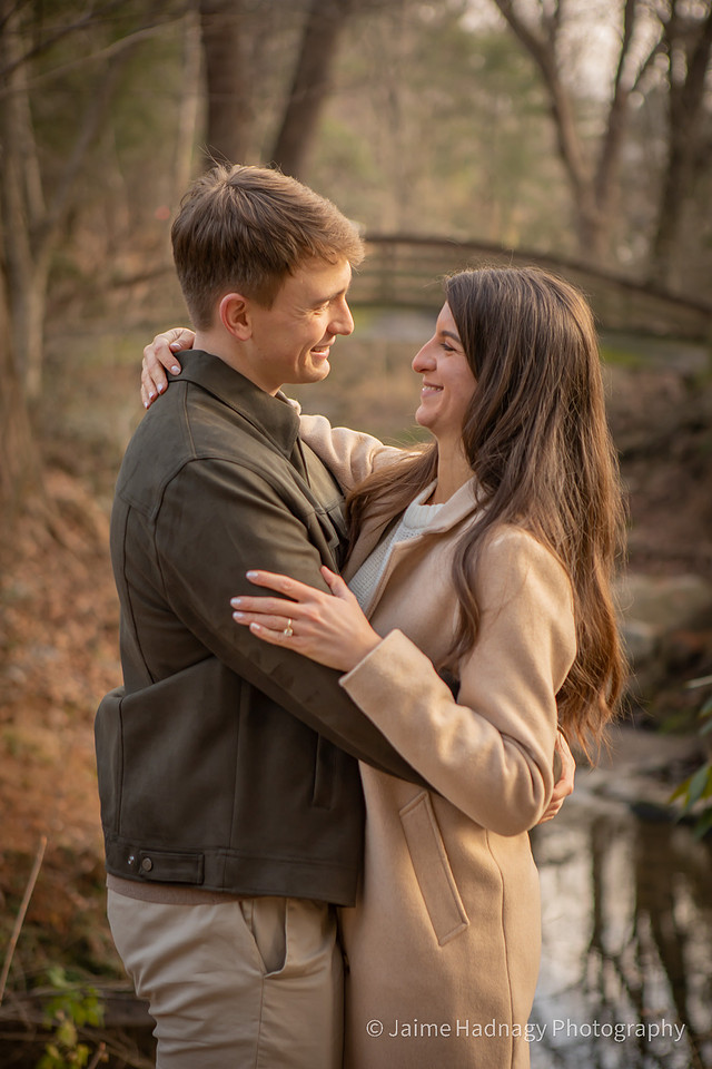 Engagement Photos at The Botanical Gardens in Asheville