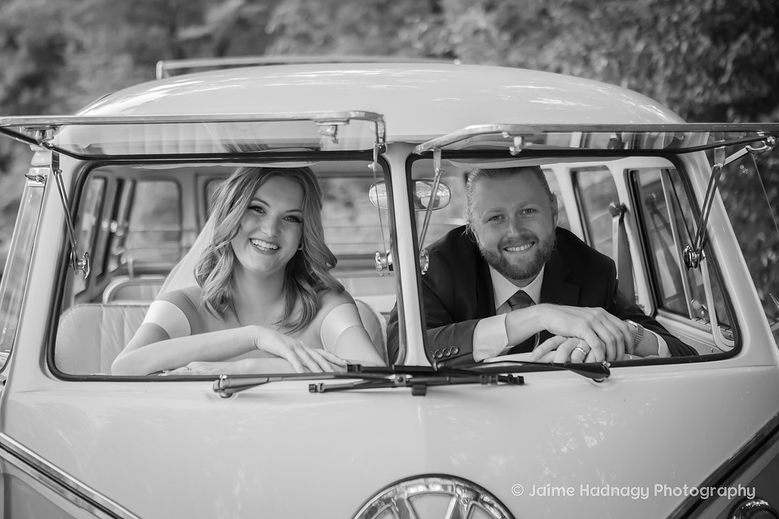 Asheville Photographer Retro Wedding